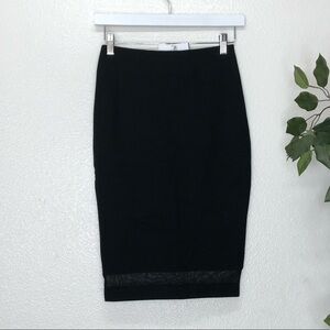 NWT Lucyparis Black Pencil Skirt
